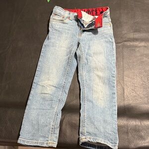 Boy Levi's Classic Light Blue Straight Jeans